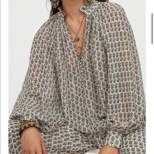 Sabyasachi x H&M patterned top, size L